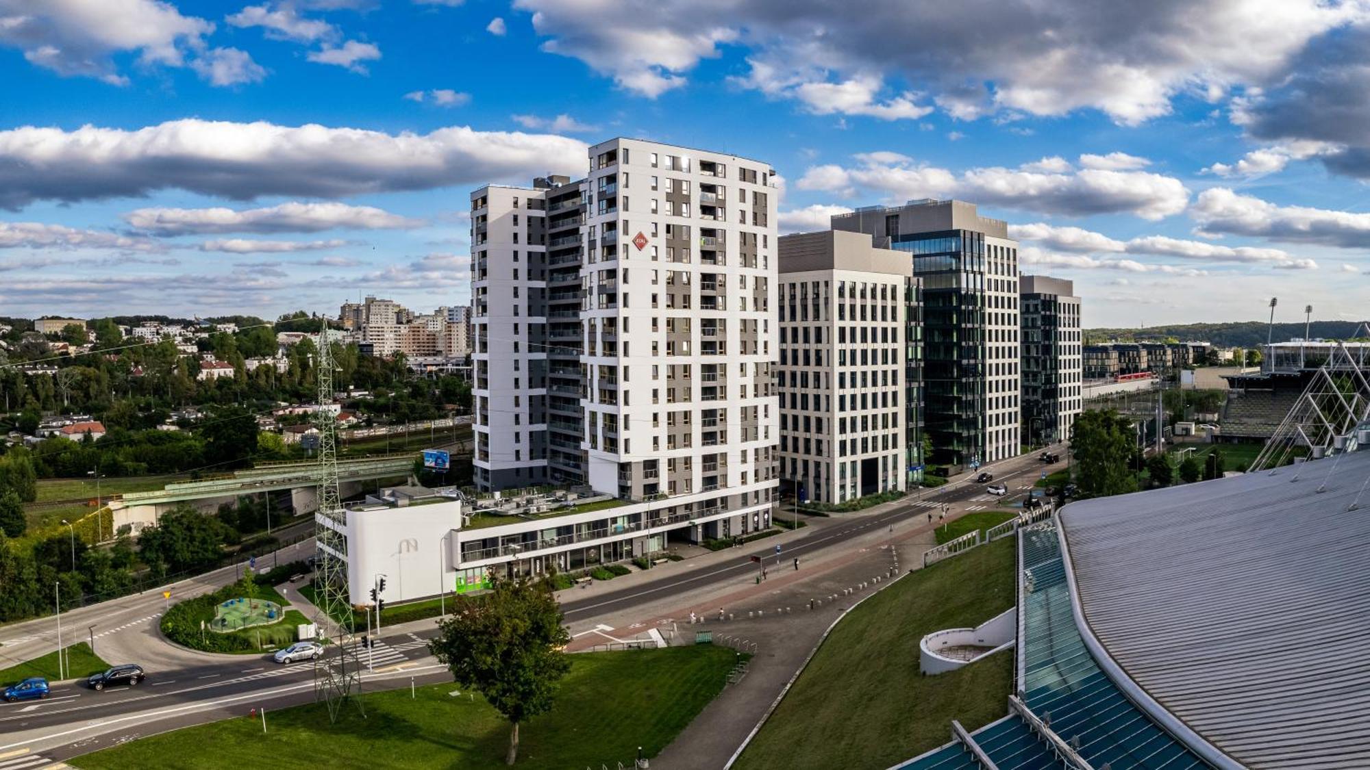 Apartamenty Sun & Snow Modern Tower Gdynia Exterior foto